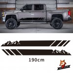 Decal Graphic Vinyl Side Stripes Car Styling Car Sticker and Decal Car Accessaries for Chevrolet Silverado